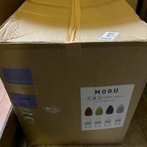 MOGU たまご ソファ ビーズ クッション シルバーグレー 未使用 タグ付き y-112203-43_画像1