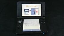 【画面無傷 初期化済み 動作確認済み 箱付き】『NINTENDO(ニンテンドー)3DS LL Blue Black(ブルー×ブラック)＋SDHC ４GB』_画像5