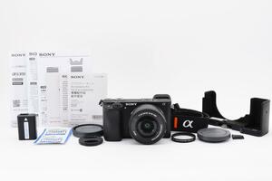 【508】美品 SONY ソニー α6300 ILCE-6300 パワーズームレンズ キット デジタルカメラ ミラーレス