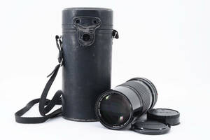 美品 CANON NEW FD 200mm F4 NFD Telephoto MF レンズ FD マウント ケース付き キヤノン 082