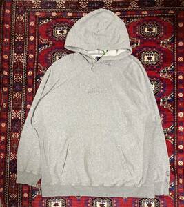 90S 00S y2k Old Gapover Over -Size Parker Pullover Grey L