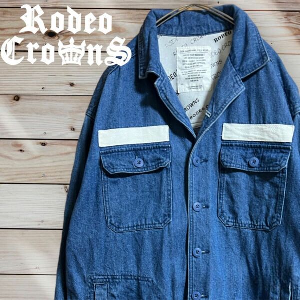 RODEO CROWNS ロデオクラウンズ デニム カバーオール