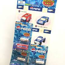 ♪未使用品 カバヤ majorette マジョレット PEPSI ペプシ 菓子付きミニカー シボレー 等 まとめセット 玩具菓子 玩具 ホビー♪K21754_画像4