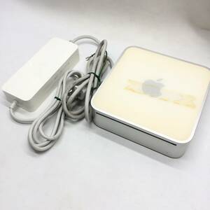 ☆通電確認 Apple Mac Mini A1176 macOS Leopard 10.5.8 ACアダプタ A1188 デスクトップパソコン PC 初期化不可 ジャンク 現状品 ☆K80486