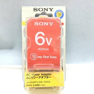 # SONY ソニー ACパワーアダプター 6V 400ｍA アダプター AC-D4MFS ME-70053 AV機器 コンセント 中古品 #D31701