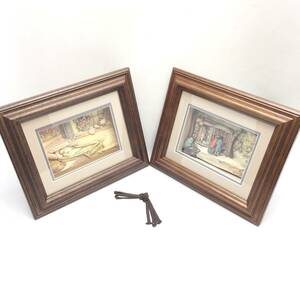 ☆ANTON PIECK Baby’s room Curiosity Shop 立体絵画 3Dアート シャドーボックス アンティーク インテリア コレクション 現状品 ☆K80517