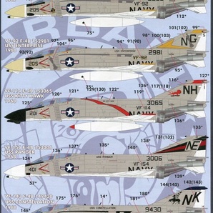 1/48 ファーボールデカール ベトナム航空戦の F-4B ファントムⅡ(1)の画像3