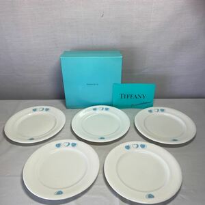 TIFFANY&CO. ティファニー　designed for Fujiya 16.5cm　プレート 