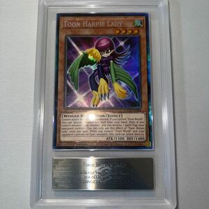 遊戯王　ARS9 トゥーン・ハーピィ・レディ　トゥーンハーピィレディ　EN002 1st コレクターズレア　美品　PSA BGS