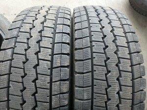 D498 送料無料【205/70R16 111/109】ダンロップ LT03M スタッドレス 2本 2021年製 約7-7.5分山