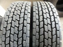 D530 ほぼ新品 2022年製 送料無料【225/80R17.5 123/122】ヨコハマ 904W スタッドレス 6本 約9分山_画像2