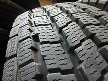 D635 バリ溝 2022年製 送料無料【205/85R16 117/115】ヨコハマ iG91 スタッドレス 6本 約8.5分山_画像9