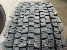 D774 送料無料【225/90R17.5 127/125】ブリヂストン W900 スタッドレス 2本 2022年製 約5.5-6.5分山_画像5