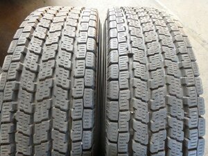 D806 送料無料【185/80R14 102/100(8PR)】ヨコハマ iG91 スタッドレス 2本 2020年製 約6-6.5分山