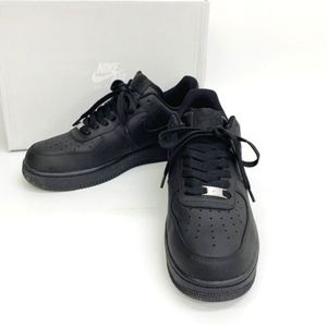 NIKE AIR FORCE 1 LOW 07 CW2288-001 エアフォース 1 ロー 箱付き スニーカー シューズ メンズ 28cm ブラック ナイキ 靴 DF9802■