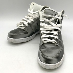 CLOT × Nike Dunk High Silver Flux DH4444-900 ダンクハイ コルト スニーカー シューズ メンズ 26.0 マルチカラー系 ナイキ 靴 B3467◆