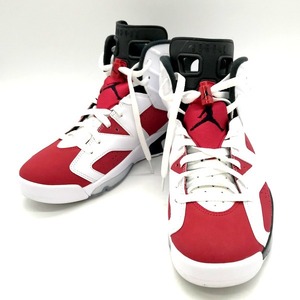 Nike Air Jordan 6 Carmine CT8529-106 エアジョーダン6 カーマイン スニーカー メンズ 28.5 マルチカラー系 ナイキ 靴 B3473◆