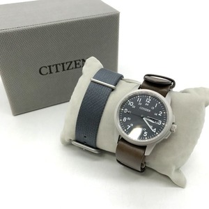 CITIZEN × hobo ECO DRIVE WATCH クォーツ腕時計 アナログ E101-S12886 ウォッチ メンズ マルチカラー系 シチズン 服飾小物 B3455◆