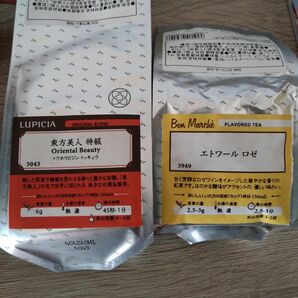 LUPICIA　 烏龍茶 紅茶　リーフティーセット