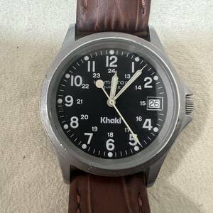 HAMILTON Khaki ハミルトン カーキ　9445B クォーツ 腕時計 動作確認済