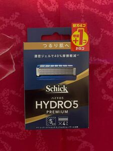 シック Schick ハイドロ5 HYDRO5 PREMIUM つるり肌へ 5枚刃5個入※増量!カミソリ 髭剃り☆長野県上田市より!直接の引き取りOK!!早い者勝ち!