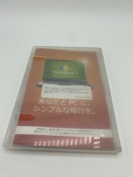 送料無料　Microsoft Windows 7 Home Premium 64bit DSP SP1適用済み 64 ビット