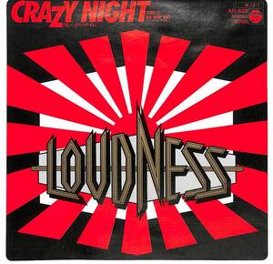 d9196/EP/ステッカー仕様ジャケ/ラウドネス/クレイジー・ナイト/Loudness/Crazy Night