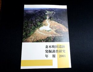 『妻木晩田遺跡発掘調査研究年報 2001』 鳥取県教育委員会