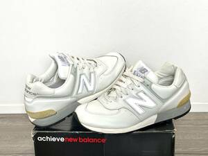 ジャンク★New Balance ニューバランス M576W レザー 白 米国製 8 1/2 D