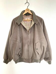 人気★BARACUTA バラクータ G9 カシミヤ混 ハリントンジャケット グレージュ 112cm/44