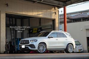 24インチ 4本セット T&T forged 鍛造 ホイール ベンツ AMG 全車種に対応 GL G GLE GLS GLC w167 C167 X167 x166 pcd112 等オーダーで作製