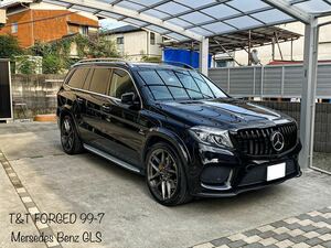 22インチ 4本セット T&T forged 鍛造 ホイール メルセデス ベンツ 全車種に対応 GLS GLE GLC GL GLK Gクラス Mクラス 等にオーダーで作製