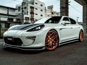 22インチ 4本セット T&T forged 鍛造 ホイール ポルシェ 全車種に対応 パナメーラ カイエン マカン 911 タイカン 等にオーダー作製 pcd130