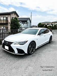 21インチ 4本セット T&T forged 鍛造 ホイール レクサス 全車種に対応 LS GS ES IS LC RC RCF GSF LX RX NX UX 等にオーダーで作製します