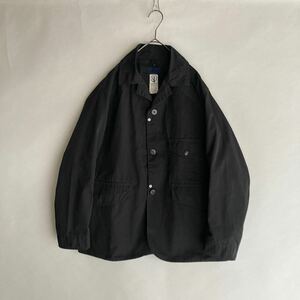 THE CORONA UTILITY 日本製 コロナユーティリティー ハンティング ジャケット ポリエステルツイル ライトアウター 黒 ブラック size S sk