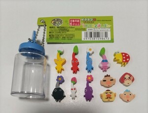 【新品未使用】ピクミン3 デラックス つめつめ消しゴム 全12種セット ＜青ボトル＞ 