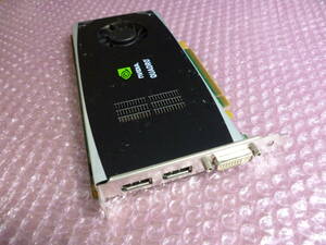 中古★NVIDIA Quadro FX 1800 768MB グラフィックボード 動作確認済み Apple MacPro (Mid 2010 / Mac OS 10.10)でOK グラボ ビデオカード