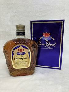 【未開栓】 CROWN ROYAL クラウン ローヤル箱/巾着袋付 750ml 40% カナディアンウイスキー ロイヤル 