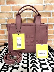 MARC JACOBS マークジェイコブス レザー ミニ トートバッグ ショルダーバッグ LILAS 993