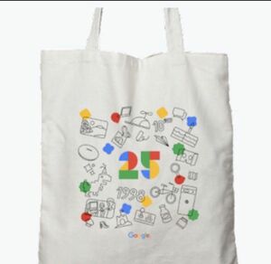 Google 25周年記念 トートバッグ 新品未開封