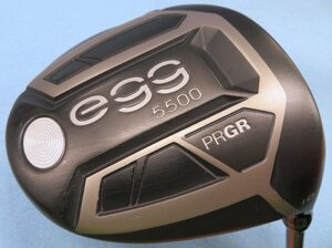 【中古】PRGR　プロギア　2019　NEW egg 5500　エッグ　ドライバー　（10.5°）【SR/M40】egg専用シャフト ＜HCなし＞