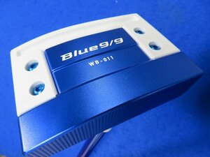 【中古】キャスコ　2022　BLUE 9/9　ボックス　WB-011　パター【34インチ】BLUE 9/9 専用シャフト＜HCあり＞　