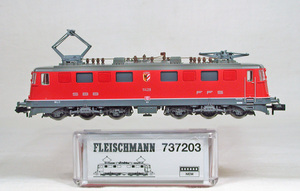 FLEISCHMANN #737203　ＳＢＢ（スイス国鉄） Ａｅ６／６型電気機関車（レッド塗装）１１４２９号機 　● 特価 ●