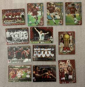 超レア レア インサート AC Milan Calcio 2000 Series 2 Cards プレミアム ルーキー サッカーカード まとめ売り