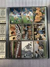 超レア コンプ Upperdeck Juventus 1995 (Roberto Baggio) 90/90 コンプリートセット バッジョ 限定 ファイル付き サッカー カード _画像3