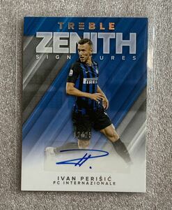 超レア /25 Auto Ivan Perisic Panini Zenith Legends Treble Signatures Inter Milan 直筆サイン入り インテル ペリシッチ レジェンド