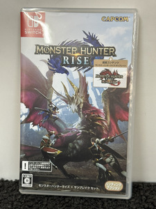 ●NINTENDO 任天堂 ニンテンドー SWITCH スイッチ MONSTER HUNTER RISE モンハン ゲーム ソフト 動作未確認 中古保管品【一週間保証】●