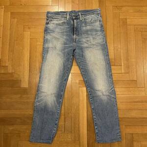 LEVI'S リーバイス 522 スリムテーパード W34L32 中古 USED加工 エジプト製 ジーンズ デニムパンツ ストレッチ リーバイストラウスジャパン