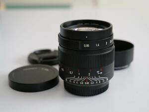 【美品】七工匠 7Artisans 35mm F0.95 マイクロフォーサーズマウント おまけあり！