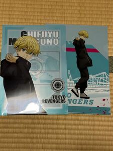東京リベンジャーズ タイトーくじ 松野千冬 クリアファイルセット